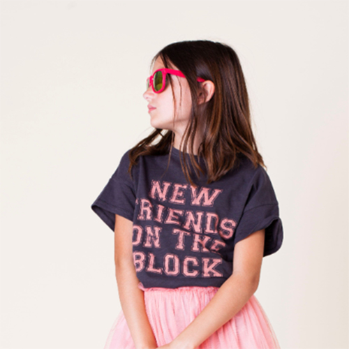 [Tocoto Vintage]&quot;NEW FRIENDS ON THE BLOCK&quot; boy t-shirt/미드 시즌 세일(20%)
