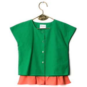 Candida Blouse-green