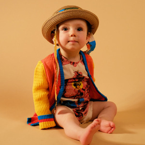 Samuel Baby Cardigan-multicolor
