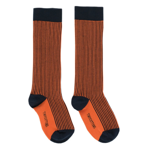 multi lines high socks