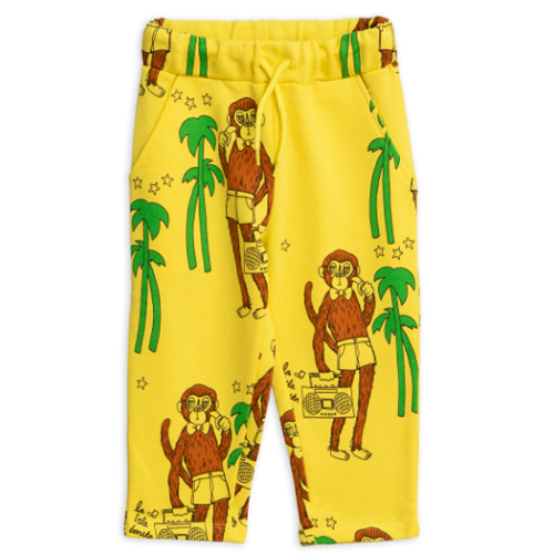 cool monkey swetpants-yellow