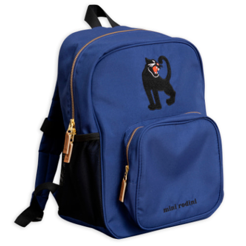panther school bag-blue