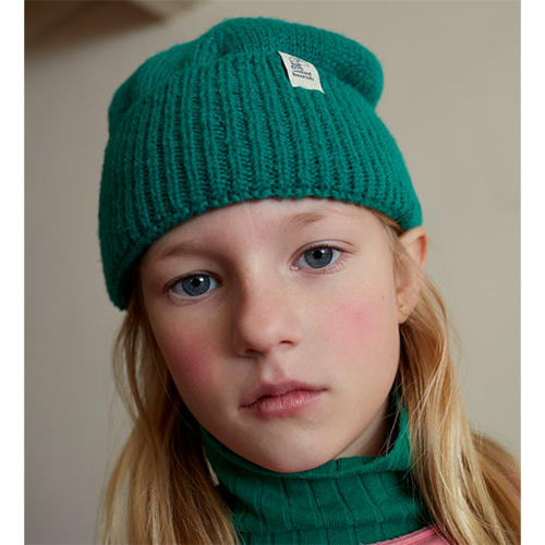 [Weekend House Kids]Wool Hat-green(30%)