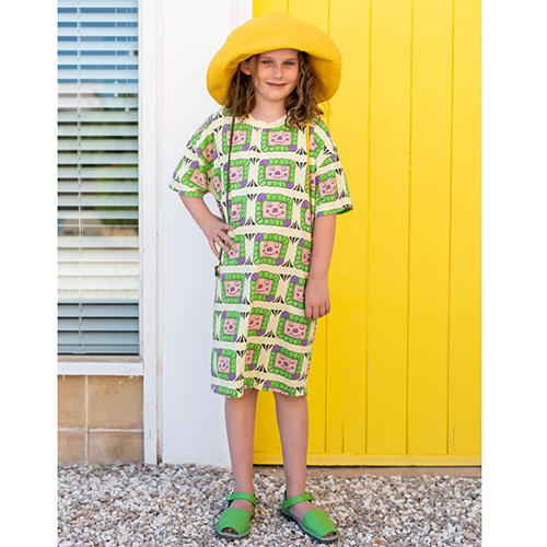 [Fresh Dinosaurs]Azteca Oversize Dress-30%
