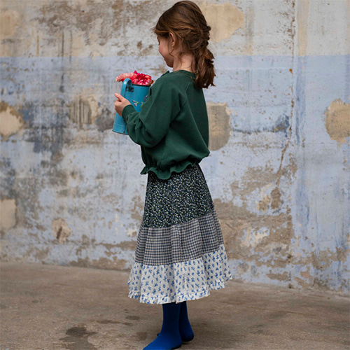[EMILE &amp; IDA]skirt-patchwork