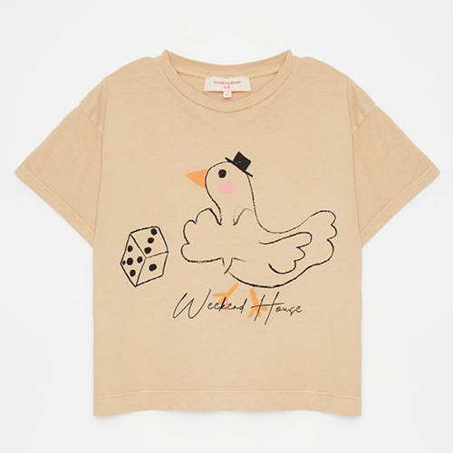 [Weekend House Kids]goose t-shirt