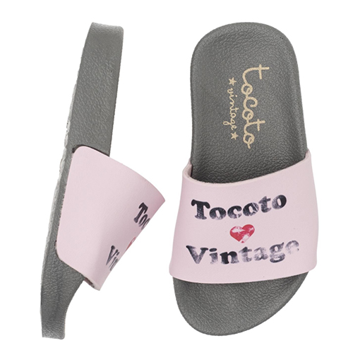 [Tocoto Vintage]tocoto love vintage beach sandal