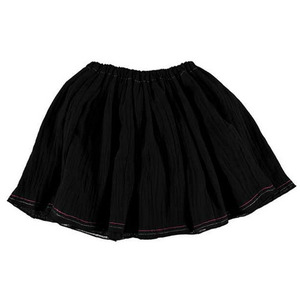 Gauze Skirt-black