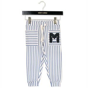 Stripe Trousers-blue