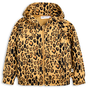 Leopard Zip Hood