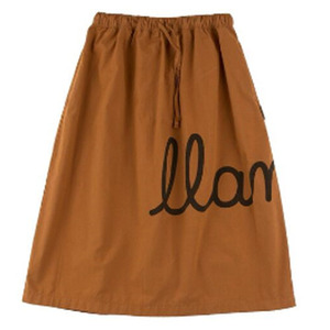 llama maxi woven skirt