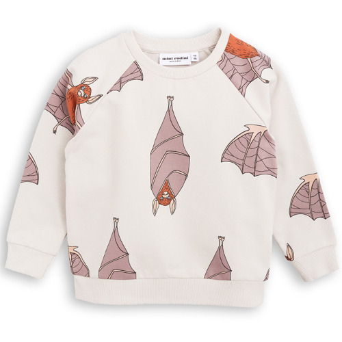 Bats Sweatshirt-light grey