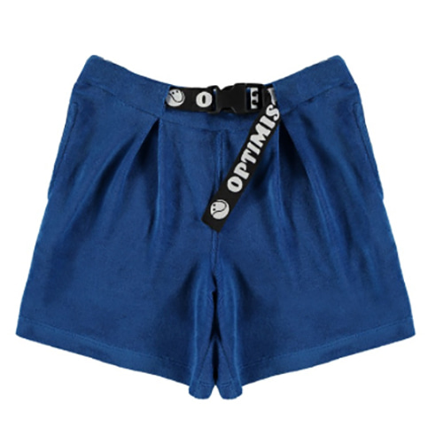 [yporque]Towel Wide Shorts-electric blue-30%