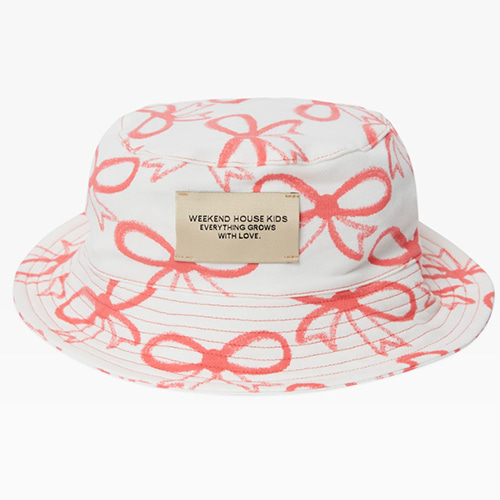 [Weekend House Kids]pink bows hat-40%