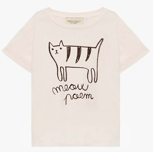 [Weekend House Kids]cat t-shirt-40%