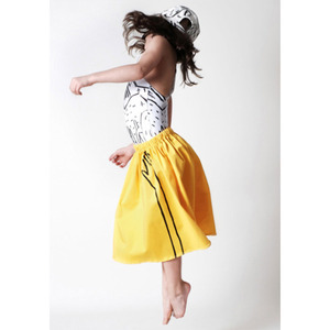 Skirt Lurdes-yellow/핫딜 교환 환불 불가(2Y)