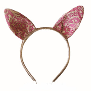 rabbit ears head band-laurel pink
